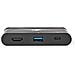 TCARF240BK replicatore di porte e docking station per laptop USB 3.2 Gen 1 (3.1 Gen 1) Type-C Nero - Foto miniatura 1