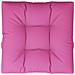 Cuscino Per Pallet Rosa 70x70x12 Cm In Tessuto - Foto miniatura 2