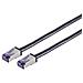 Lvn-cat6a-flex-15m Cavo Di Rete Nero S /ftp [s-stp] (high-flex Cat6a S /ftp Black - 15m High-flex Shielded - High- - Foto miniatura 2