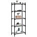 Libreria 5 Ripiani Grigio Sonoma 60x30x154cm Legno Multistrato - Foto miniatura 3