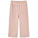 Pantaloni Per Bambini In Velluto A Coste Rosa Chiaro 116 - Foto miniatura 1