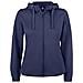 Basic Active Hoody Full Zip Lady Blu Scuro L - Foto miniatura 1