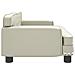 Divano per Bambini Crema 70x45x30 cm in Similpelle - Foto miniatura 6