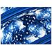 Completo Lenzuola Letto 100% Cotone Made Italy Disegno Universe Cn Piazza E Mezza Universe - Foto miniatura 4