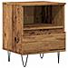 Comodino Legno Antico 40x35x50 Cm In Legno Multistrato - Foto miniatura 2