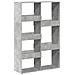 Libreria Grigio Cemento 100x33x155,5 Cm In Legno Multistrato - Foto miniatura 2