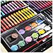 Valigetta In Legno Belle Arti Completa Di Pittura E Disegno 180 Pezzi Oli, Acquerelli, Cere, Pennarelli, Pastelli E Matite Con Accessori. - Foto miniatura 5
