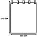 Tenda Gazebo 160x270 Per Esterno Passanti Con Bottoni Springfield Springfield Grigio - Foto miniatura 4