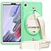 Custodia Verde Per Samsung Galaxy Tab A7 10.4"" Con Cinturino E Supporto Multifunzionale - Foto miniatura 1
