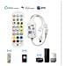 Striscia Led Rgb 30m Kit Wifi 24-tasti Con Controller Tuya, App & Controllo Vocale, Alim. 12v, 30 Led/m, Bianco, Compatibile Google E Alexa  20 Metri - Foto miniatura 2