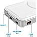 Powerbank Magsafe 3 In 1 Per Iphone / Apple Watch / Airpods 10000 Mah, Bianco - Foto miniatura 3