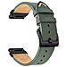 Cinturino In Pelle Premium Compatibile Con Garmin Fenix 8/7x / 3 - Elegante Cinturino Di Ricambio Green 26 Millimetri - Foto miniatura 1