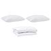 Piumone con cuscini 3 pcs Bianco 240 x 200 cm Microfibra - Foto miniatura 1