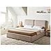 Letto Contenitore Tessuto Arbois 180 X 200 Cm Beige - Foto miniatura 1