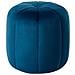 Pouf Selby Velluto Blu - Foto miniatura 2