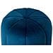Pouf Selby Velluto Blu - Foto miniatura 3