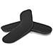 2 Cuscinetti Laterali Di Ricambio Compatibili Con Cuffie Aviazione Bose Proflight Serie 1/2 - Nero - Foto miniatura 2