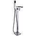 Rubinetto per vasca da bagno indipendente, Blackswan, Cascada tipo M30, modello cromato lucido, misura 98 cm - Foto miniatura 1