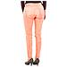 Pantalone Elasticizzato Con Basso Con Taglio Skinny Hwt010 Donna - Foto miniatura 3