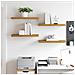 Scaffale da parete 4 pcs Beige 50 x 23 x 4 cm Legno multistrato - Foto miniatura 4