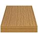 Scaffale da parete 4 pcs Beige 50 x 23 x 4 cm Legno multistrato - Foto miniatura 8