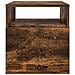 Tavolino 2 pcs Rovere fumé 40,5 x 40 x 45 cm Legno multistrato - Foto miniatura 7