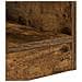 Tavolino 2 pcs Rovere fumé 40,5 x 40 x 45 cm Legno multistrato - Foto miniatura 9