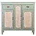 Mobile Da Ingresso In Legno Verde 95x36x88h - Foto miniatura 3