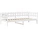 Dormeuse con Cassetti Bianco 90x200 cm Legno Massello di Pino - Foto miniatura 5