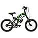 Bici Bimbo Misura 16 Mountain Bike Bambino Mtb 1v Colorado Full Suspension Cl16 Doppia Ammortizzata - 27 Titanio Verde Fluo Opaco - Foto miniatura 1