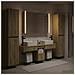Set di mobili per il bagno 6 pcs Rovere Sonoma - Foto miniatura 2