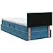 Letto con Contenitore Blu Scuro 100 x 200 cm Velluto - Foto miniatura 9