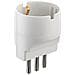 Adattatore Schuko 10a Bianco - Foto miniatura 3