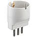 Adattatore Schuko 10a Bianco - Foto miniatura 4