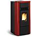 Stufa a Pellet Giusy Plus Rivestimento in Acciaio Verniciato Potenza Termica 8 kW 230 m3 Riscaldabili - Foto miniatura 2