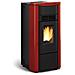 Stufa a Pellet Giusy Plus Rivestimento in Acciaio Verniciato Potenza Termica 8 kW 230 m3 Riscaldabili - Foto miniatura 5