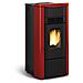 Stufa a Pellet Giusy Plus Rivestimento in Acciaio Verniciato Potenza Termica 8 kW 230 m3 Riscaldabili - Foto miniatura 1