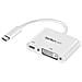 Adattatore USB-C a DVI con Power Delievery - 1920x1200 - Bianco - Adattatore Tipo C - Foto miniatura 1