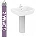Colonna Per Lavabo, Bianca, Serie Gemma 2, J521501 - Foto miniatura 1