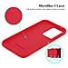 Custodia Compatibile Con Samsung Galaxy S20 Ultra In Liquid Rosso - Coperchio Protettivo In Silicone Tpu Flessibile - Foto miniatura 8