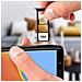 Slot Sostitutivo Scheda Honor 7c 2x Nano Sim E Micro Sd Nero - Foto miniatura 5