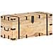 Baule 90x40x40 cm in Legno Massello di Mango - Foto miniatura 1