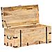 Baule 90x40x40 cm in Legno Massello di Mango - Foto miniatura 3