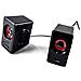 Diffusori Stereo Da Gaming Ms1 Potenza 10 W 90dBI Cablato Colore Nero /Rosso - Foto miniatura 7