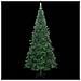 Set Albero Natale Artificiale LED e Palline Verde L 240 cm PVC - Foto miniatura 2