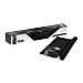 Mouse Pad Gaming Agility GD80 1200 x 600 mm con Base Antiscivolo - Nero / Bianco - Foto miniatura 5