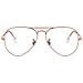 Unisex - Adulto Aviator-0rx64893094 Aviator-0rx64893094, (rose Gold)  - Foto miniatura 1