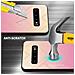 Custodia Compatibile Con Samsung Galaxy S10 4g In Giallo - Rosa - Coperchio Protettivo Bicolore In Vetro Temperato E Silicone Tpu - Foto miniatura 3