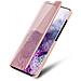 Custodia Compatibile Con Samsung Galaxy S20 In Kunzit Rosa - Clear View Specchio Coperchio Protettivo Con Funzione Di Supporto Protezione A 360 Gradi - Foto miniatura 4