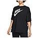 T-shirt Da Donna Top Dnc Nera Taglia M Cod Dv0335-010 - Foto miniatura 1